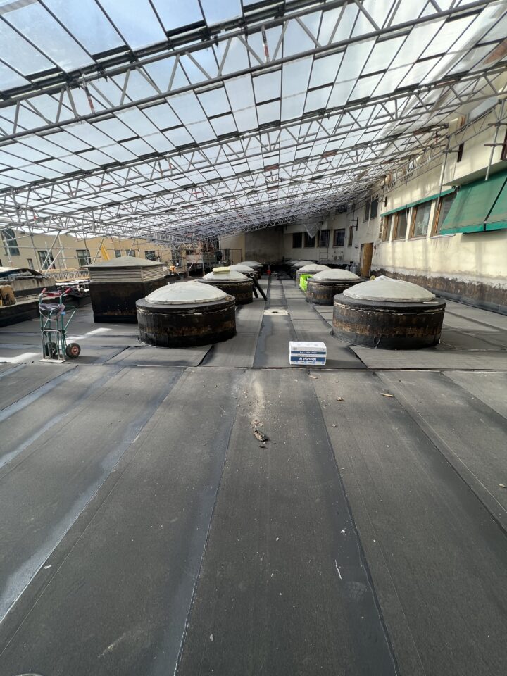 Tätskikt innergård kv Stallmästaren